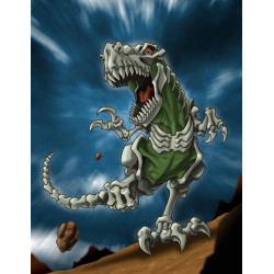 Protectores Skeleton T Rex Japón