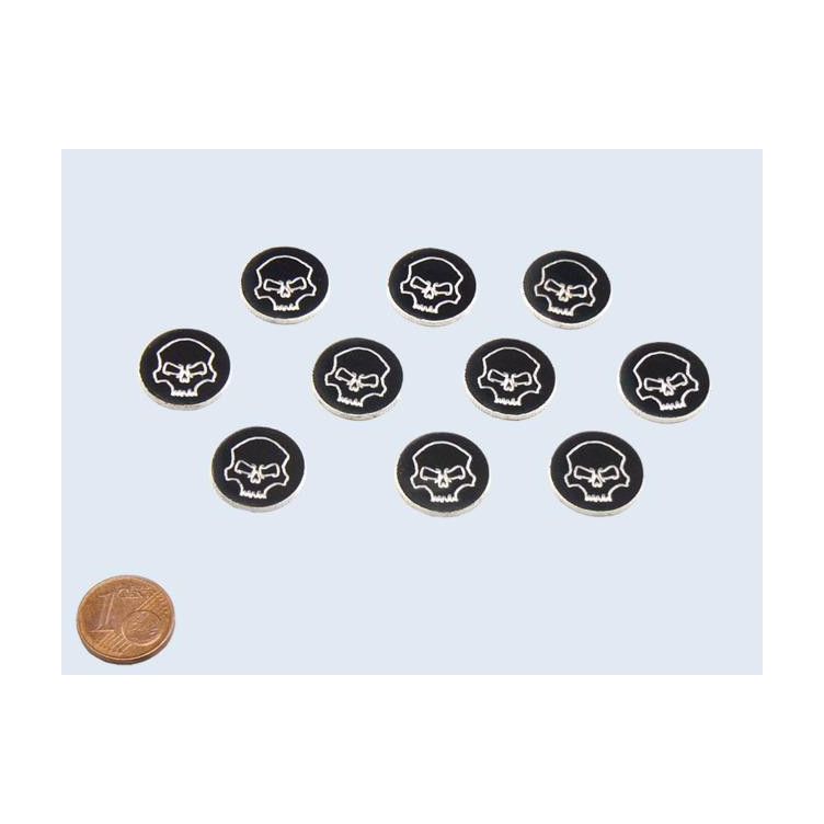 Tokens Skull blak (10)