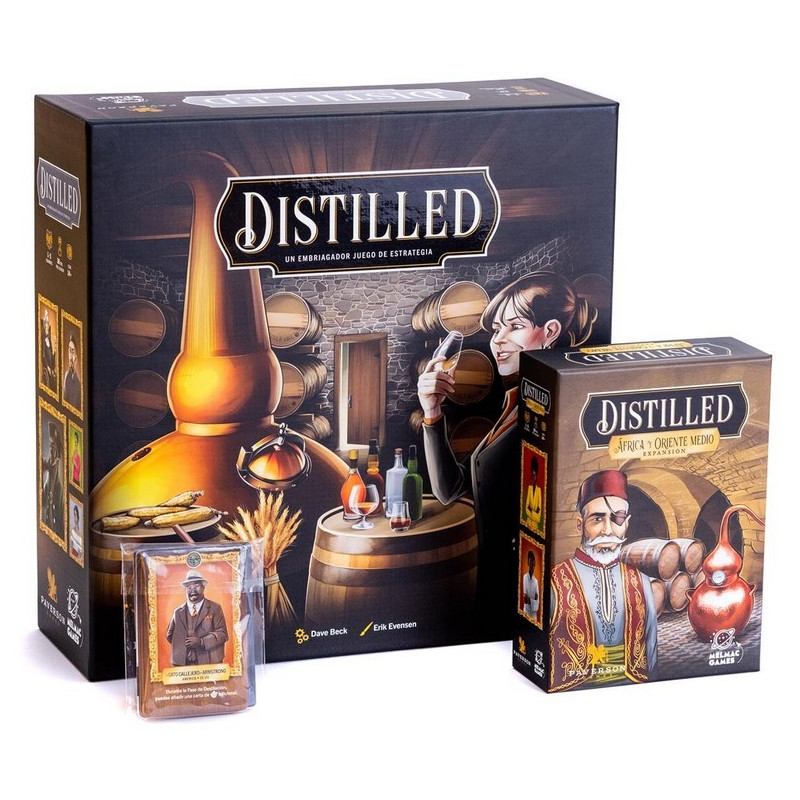 Distilled "Edición Kickstarter" + Exp. África + Mini-expansión