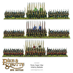 P&S Epic - Thirty Years War Infantry Battalia