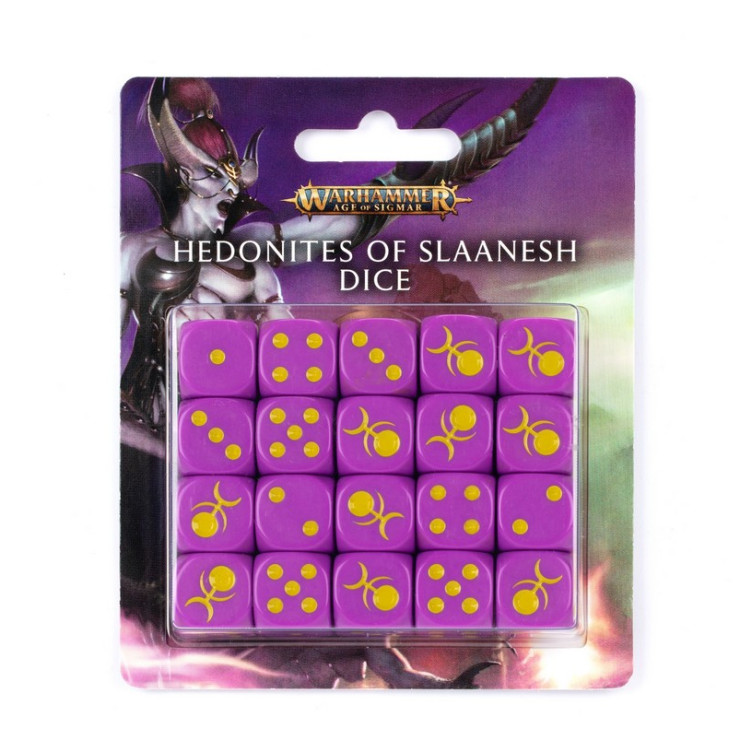 Age of Sigmar: Hedonites of Slaanesh Dice