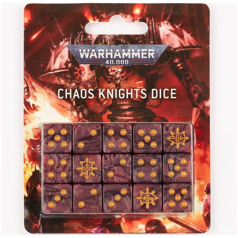 Warhammer 40000: Chaos Knights Dice