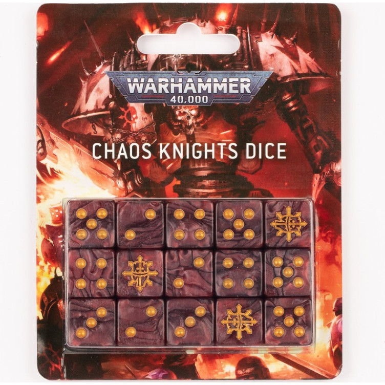 Warhammer 40000: Chaos Knights Dice