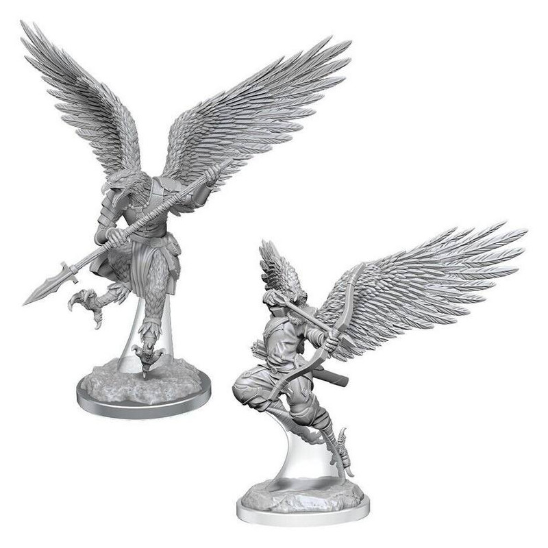 D&D Nolzur's Marvelous Miniatures: Aarakocra Fighters