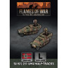 Sd Kfz 251 Uhu Half-tracks (x2)