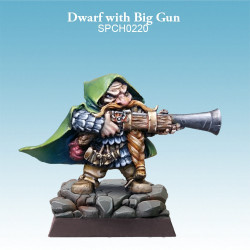 Dwarf with Big Gun