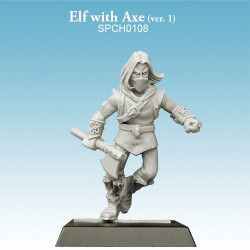 Elf with Axe V.1