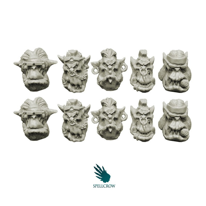 Orcs Bikers Heads