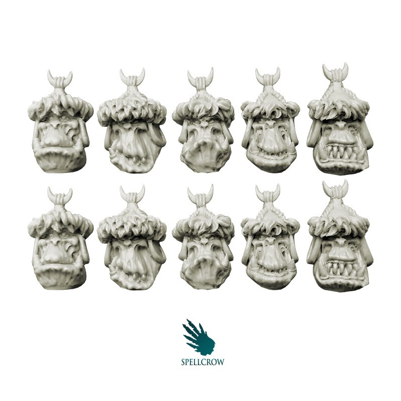 Steppe Orcs Heads