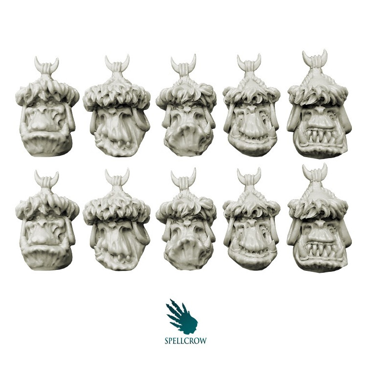 Steppe Orcs Heads