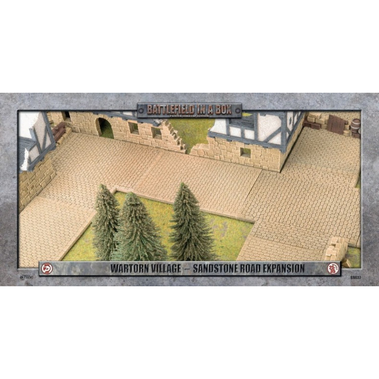 Wartorn Village: Road Expansion - Sandstone