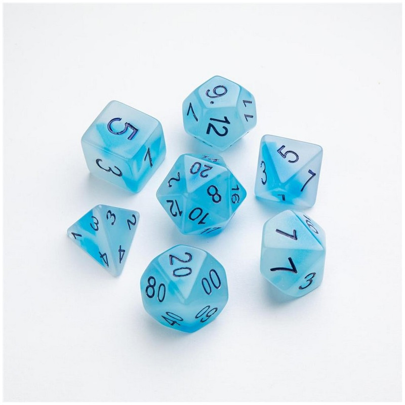 Icy Crumbs Rpg Dice Set (7 Pcs) (PREPEDIDO)