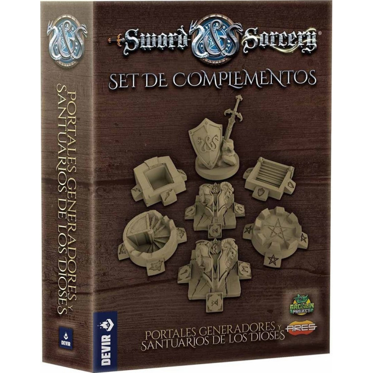 Sword & Sorcery: Portales Generadores y Santuarios de los Dioses