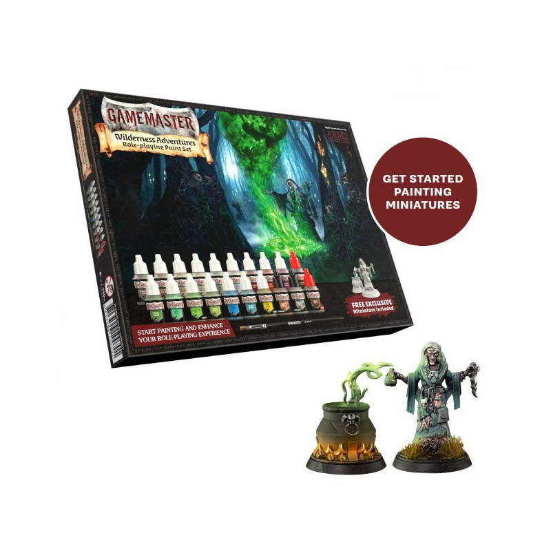 Gamemaster: Wilderness Adventures Paint Set