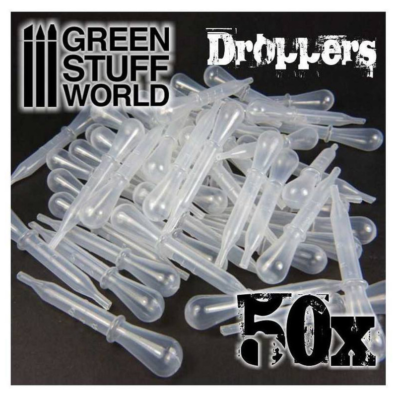 50x Pipetas Cuentagotas Desechables