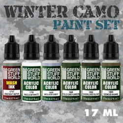 Set Pintura - Camuflaje Invierno