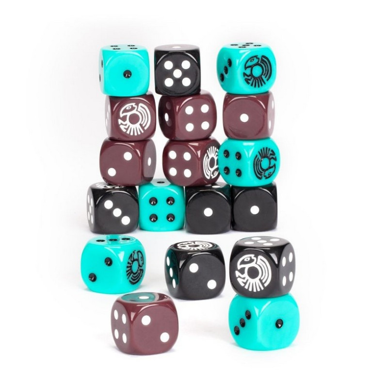 Warcry: the Jade Obelisk Dice