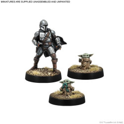 Star Wars Legion - Din Djarin & Grogu Operative (inglés)