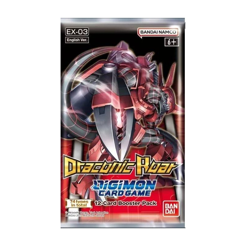 Digimon TCG: Draconic Roar EX-03 Sobre (inglés)