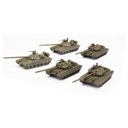 T-64bv Tank Company (X5 Plastic)