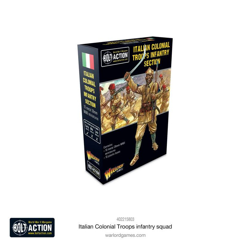 Italian Colonial Troops Infantry Squad