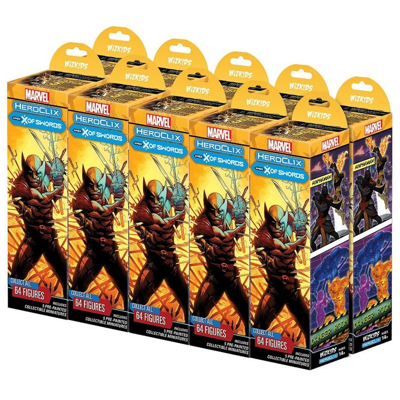 HeroClix: X-Men X of Swords Booster Brick (inglés)