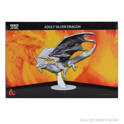 D&D Nolzur's Marvelous Min.: Adult Silver Dragon