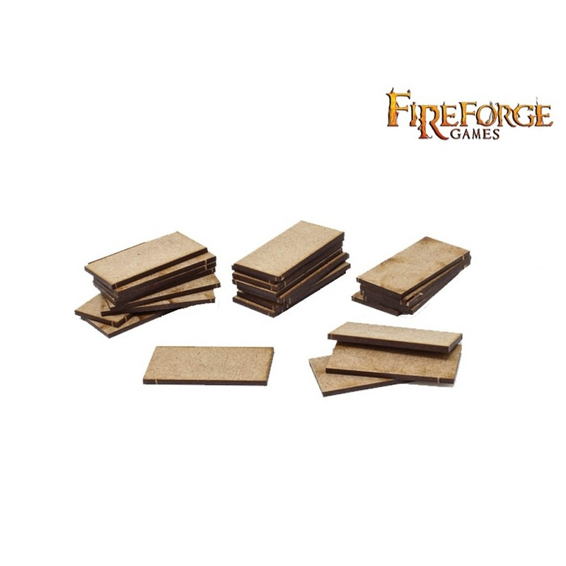 Square Bases 40x20mm (22pcs.)