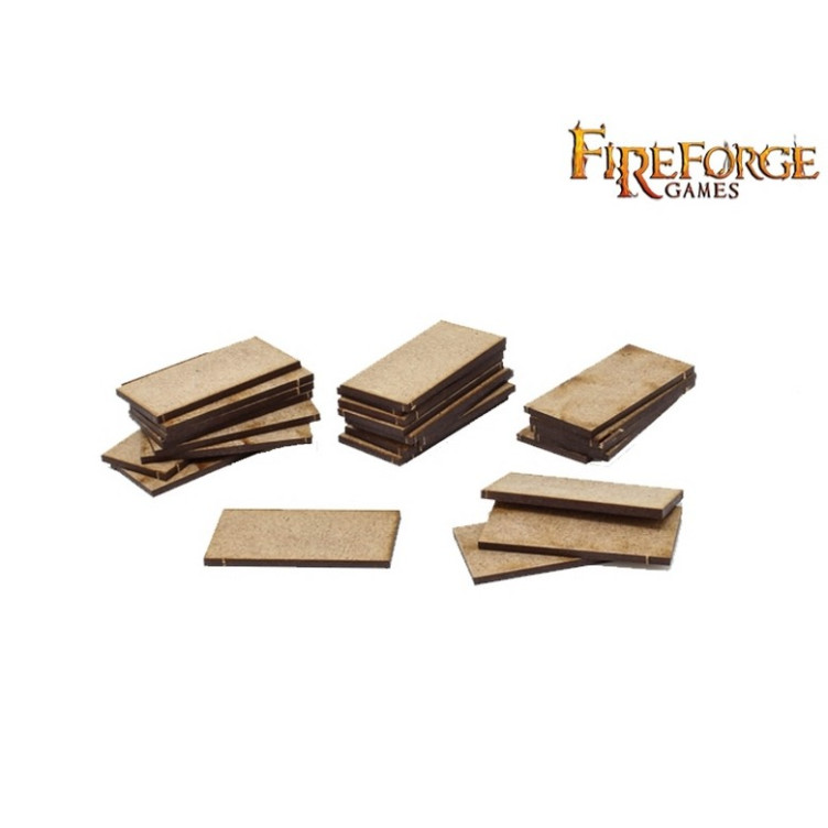 Square Bases 40x20mm (22pcs.)