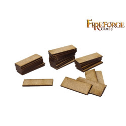 Square Bases 40x15mm (28pcs.)