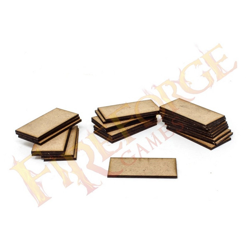 Square Bases 25x50mm (20pcs.)