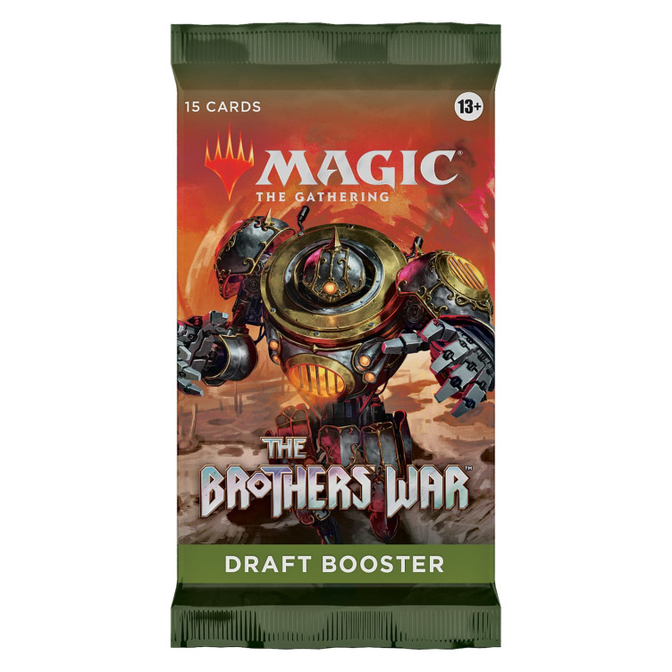 MG The Brothers War Draft Booster. Sobre (inglés)