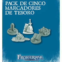 Frostgrave 2Ed. Marcadores de Tesoro (5)