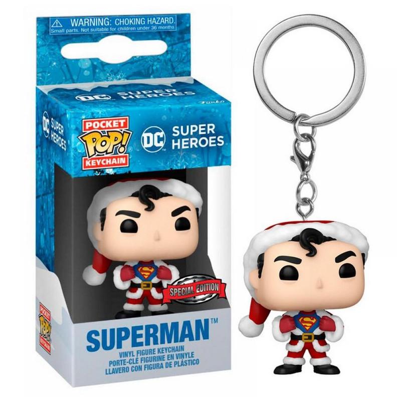 DC Holiday Llavero POP! Superman Special Edition