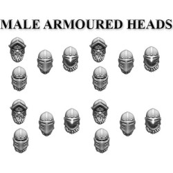 Male Armoured Head