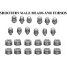 Shooters Male Heads and Torsos