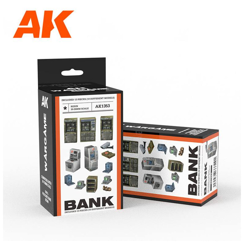 Bank Set Wargame (Resin 30-35mm)