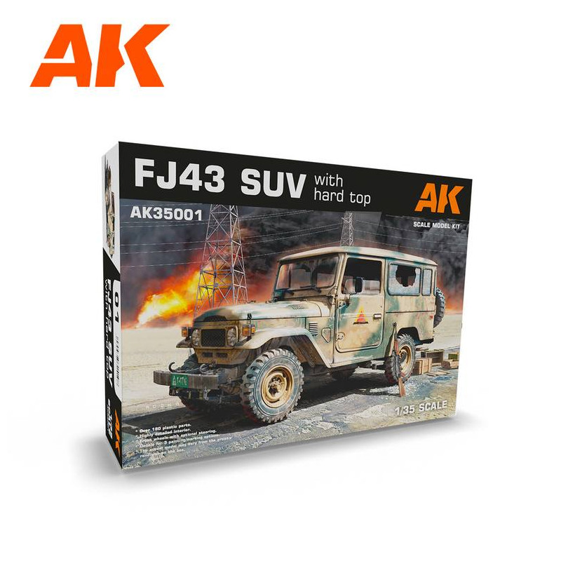 FJ43 SUV with Hard top 1/35