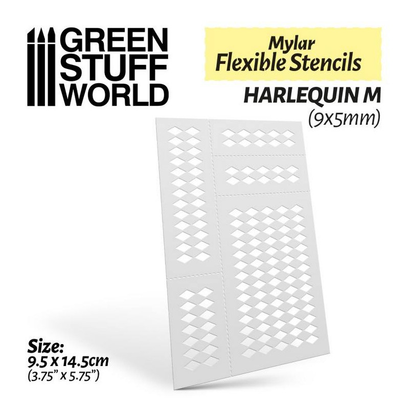 Plantillas Flexibles - Arlequin M (9x5mm)