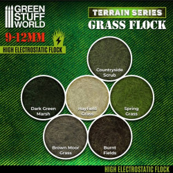 Cesped Electrostatico 9-12mm Hayfield Grass - 200ml