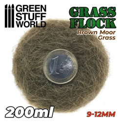 Cesped Electrostatico 9-12mm Brown Moor Grass - 200ml