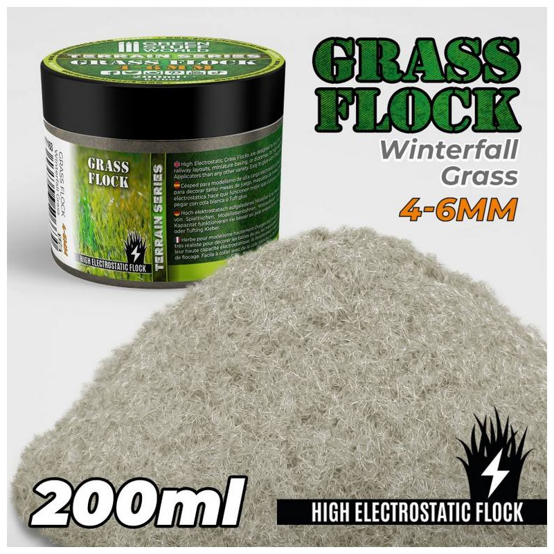 Cesped Electrostatico 4-6mm Winterfall Grass - 200ml