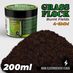 Cesped Electrostatico 4-6mm Burnt Fields - 200ml