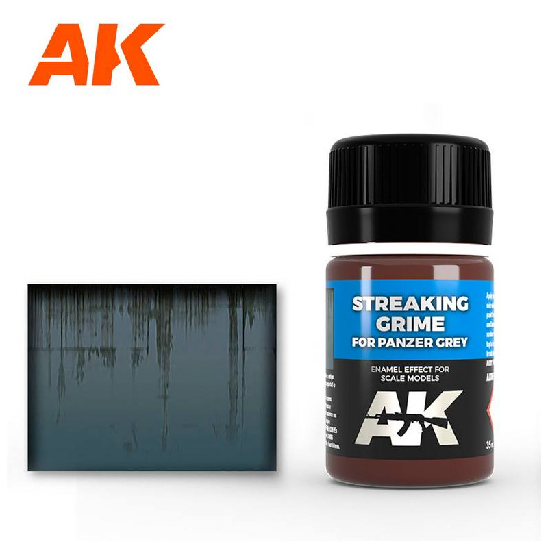 Streaking Grime for Panzer Grey Vehicles