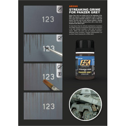 Streaking Grime for Panzer Grey Vehicles