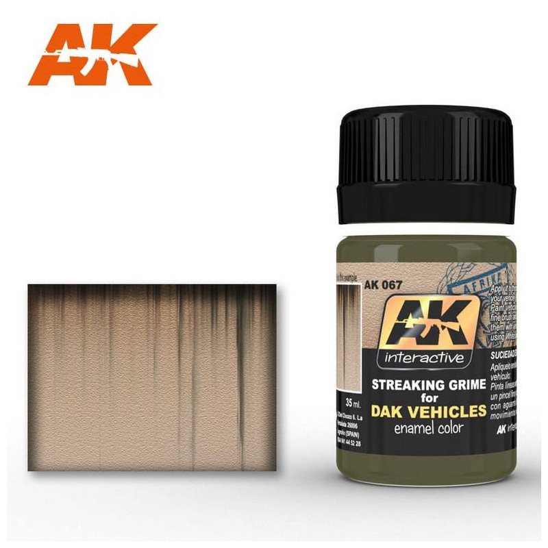 Streaking Grime for Afrika Korps Vehicles