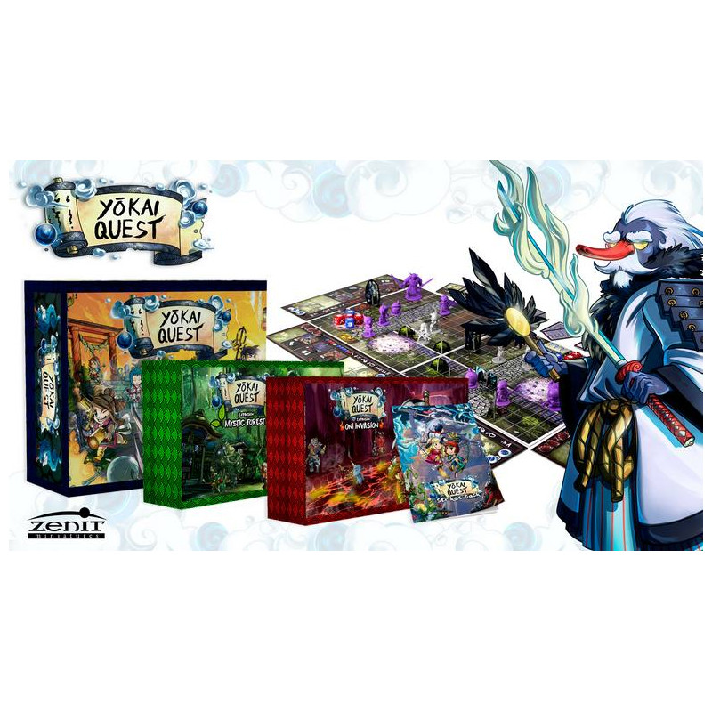 Yokai Quest Pack Strikes back (castellano) + Promo