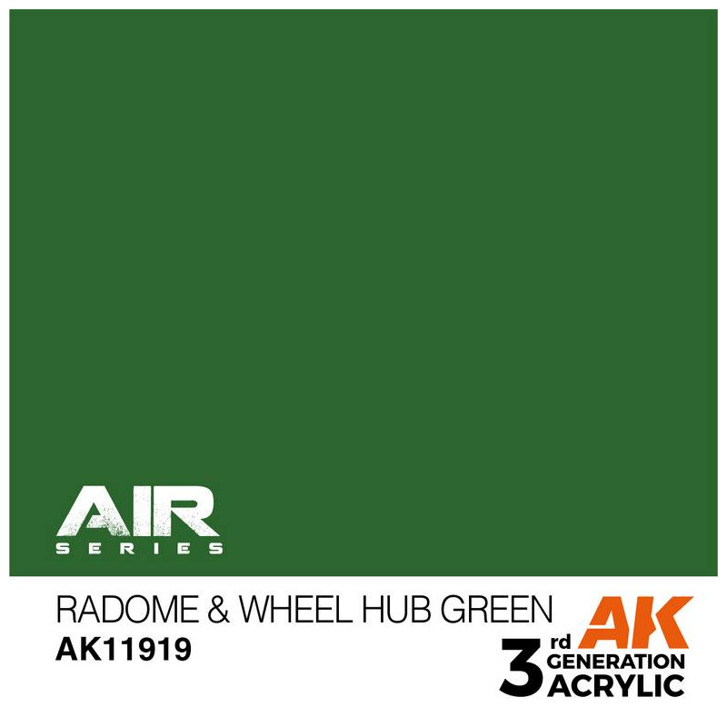 Radome & Wheel Hub Green