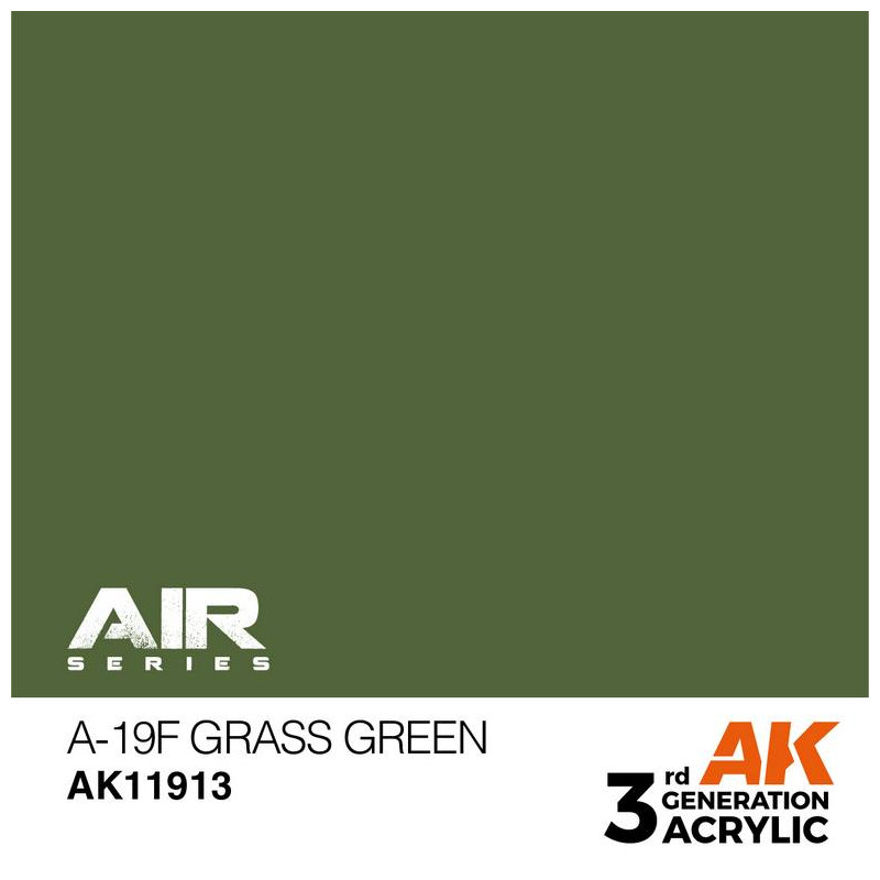 A-19f Grass Green