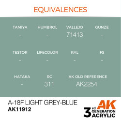 A-18f Light Grey-Blue